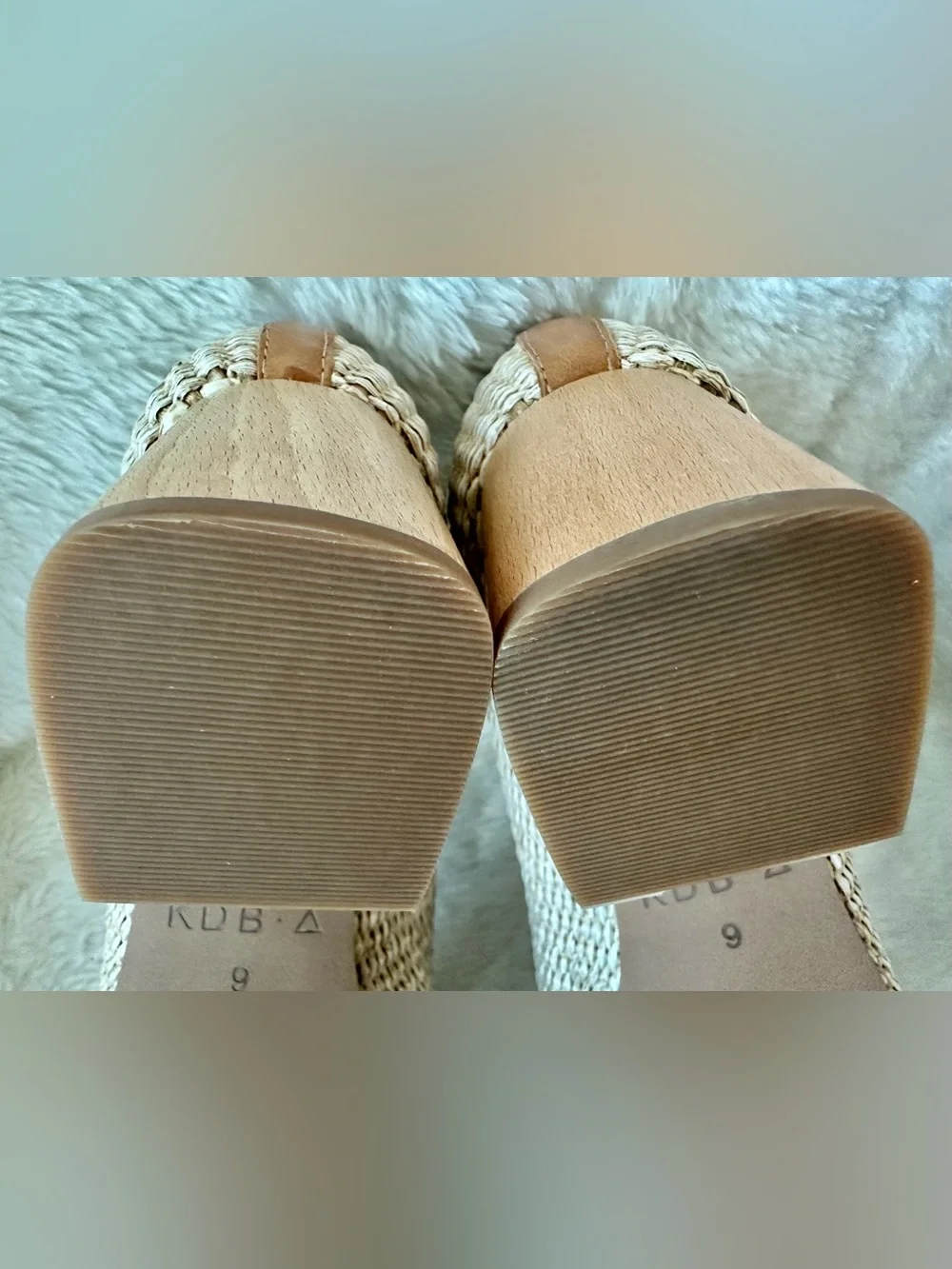 Kelsi Dagger The Pump Natural Raffia Heels